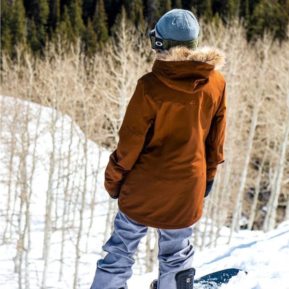 Volcom Shadow Ski Jacket, Mustard - Picture 14 of 14
